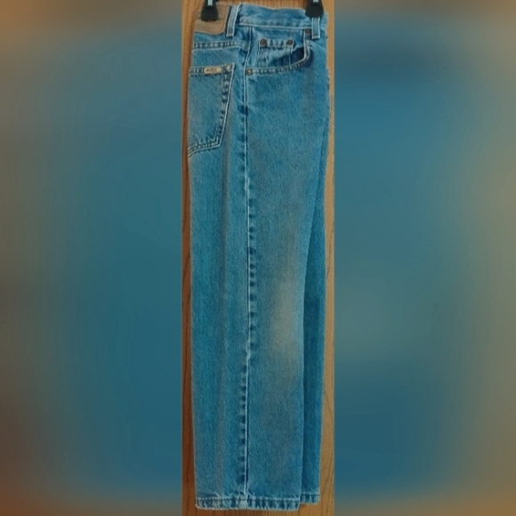 Levi Strauss Straight Leg Denim Jeans size 10 Slim - Picture 1 of 4